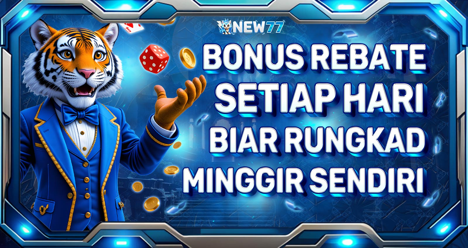 BONUS REBATE SETIAP BIAR RUNGKAD MINGGIR SENDIRI