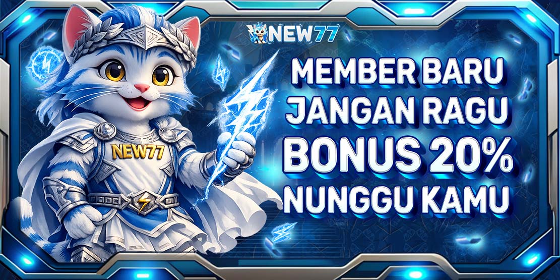 WELCOME BONUS 20%
